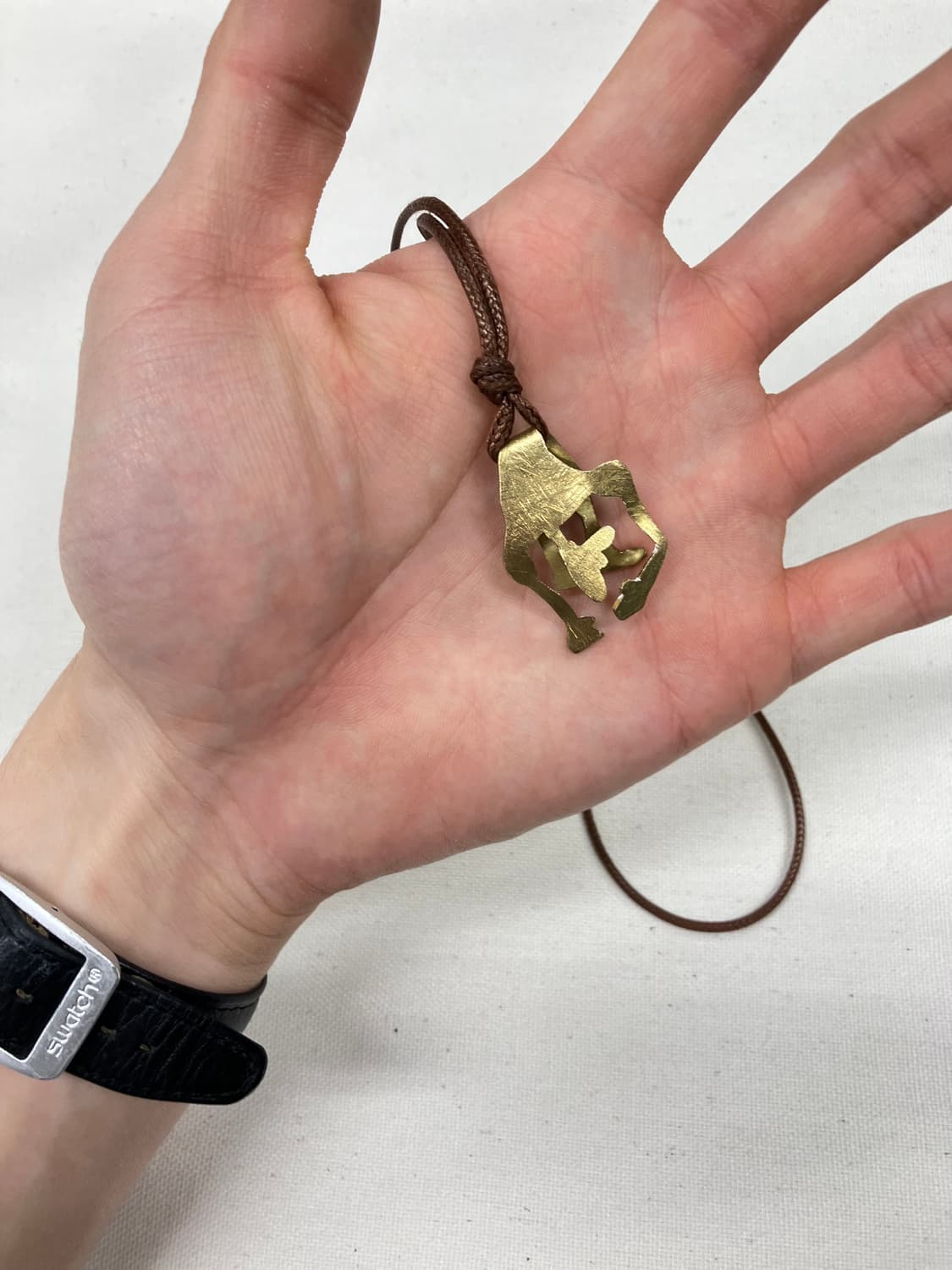 Hangman Pendant Necklace (Bronze) 상품이미지2