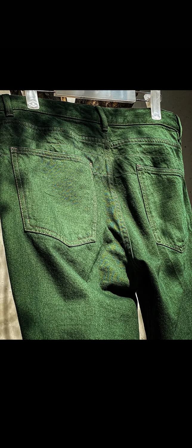 르메르 19fw 클로버 그린 데님 셋업 52 상품이미지4