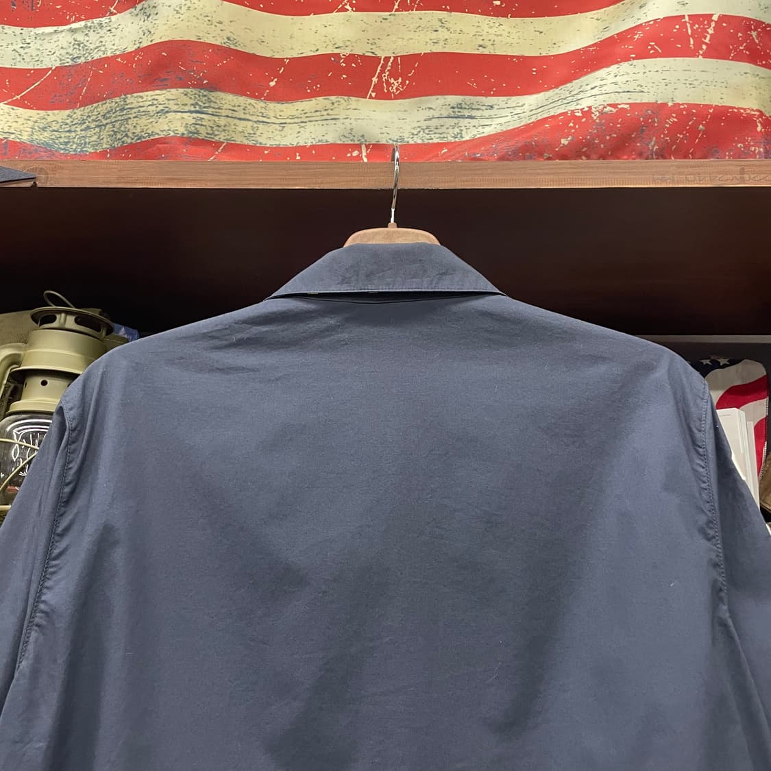 90s 폴로 랄프로렌 자수 로고 스윙탑 블루종 자켓 컨트리 상품이미지4