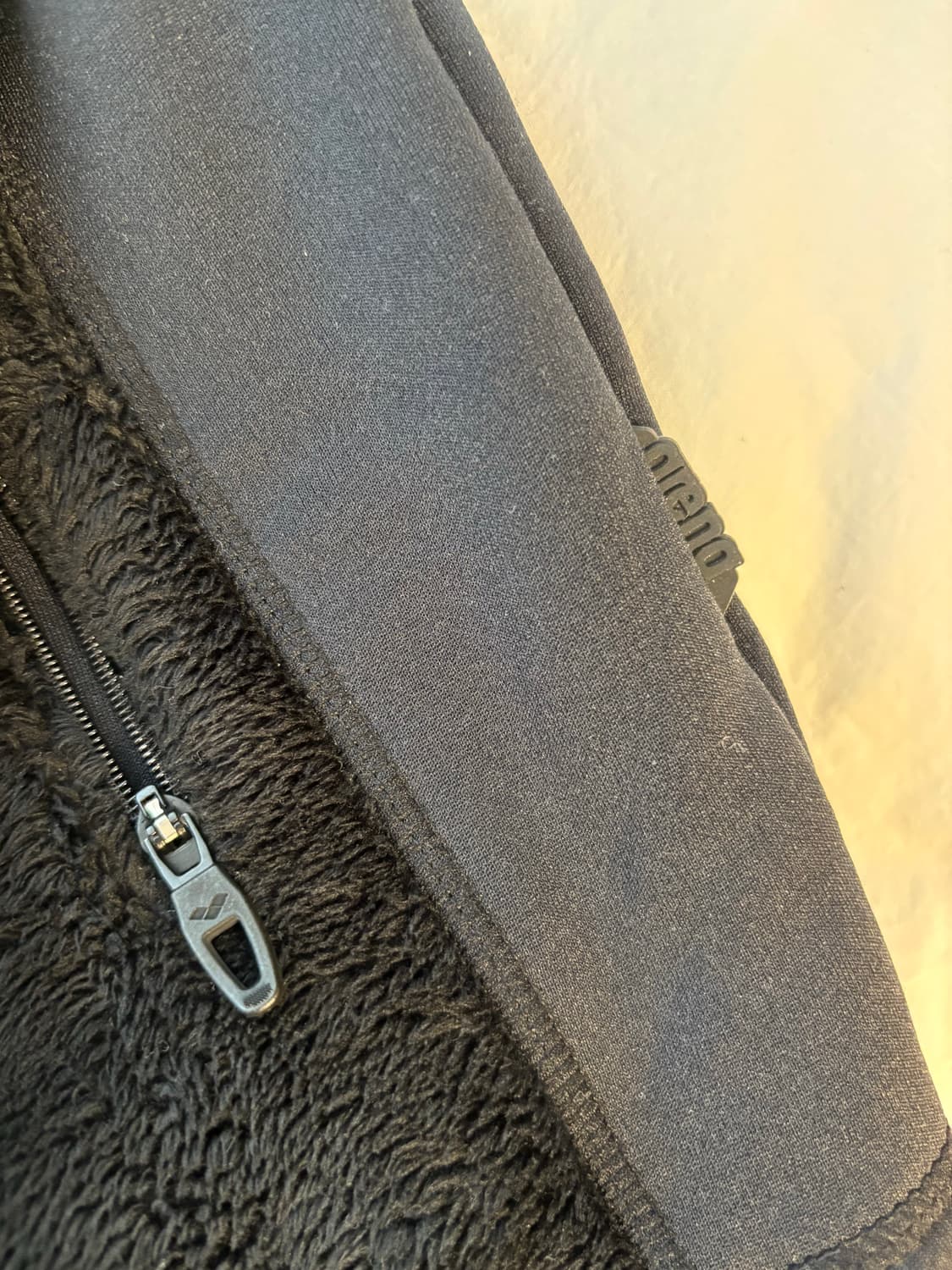 따뜻한 아레나 블랙 플리스 집업 상품이미지6