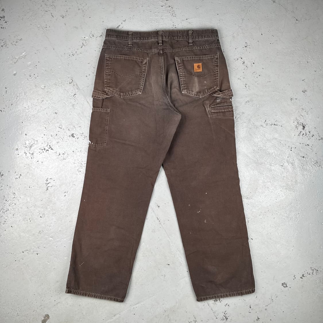 칼하트 다크브라운 카펜터 팬츠 B159DKB 상품이미지4