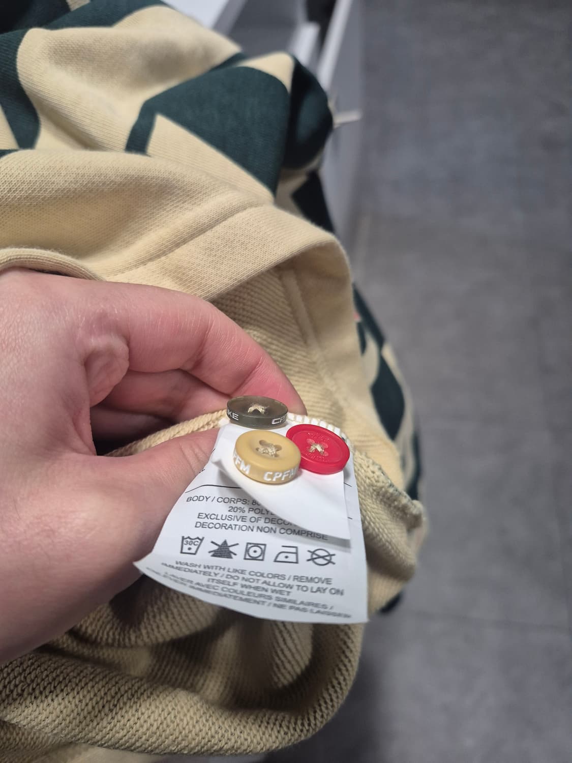 (XL) 나이키 x CPFM 롱슬리브 폴로 티셔츠 상품이미지2