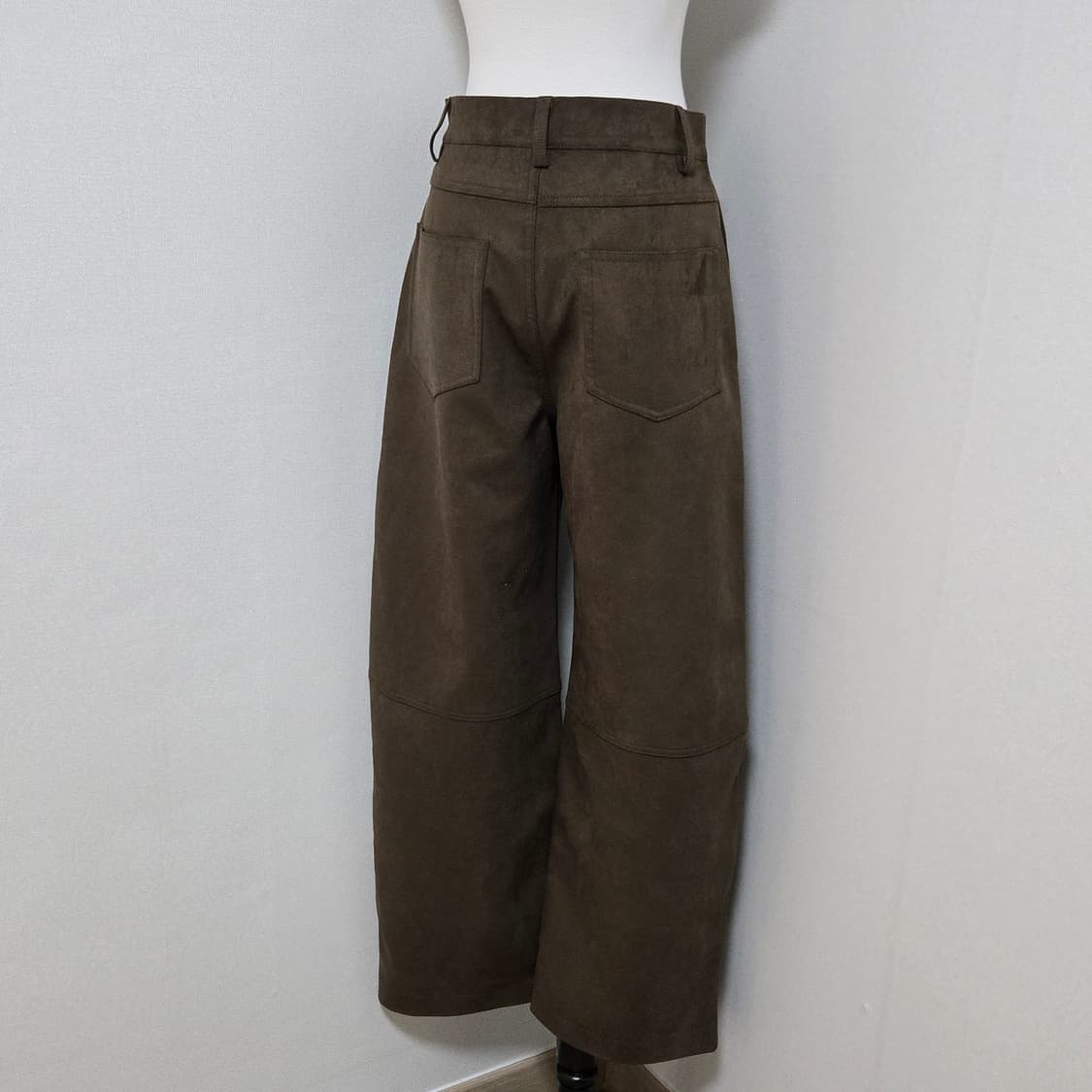 모노하 스웨이드 커브 팬츠 (새상품) / 여성팬츠 / 여성 바지 상품이미지9