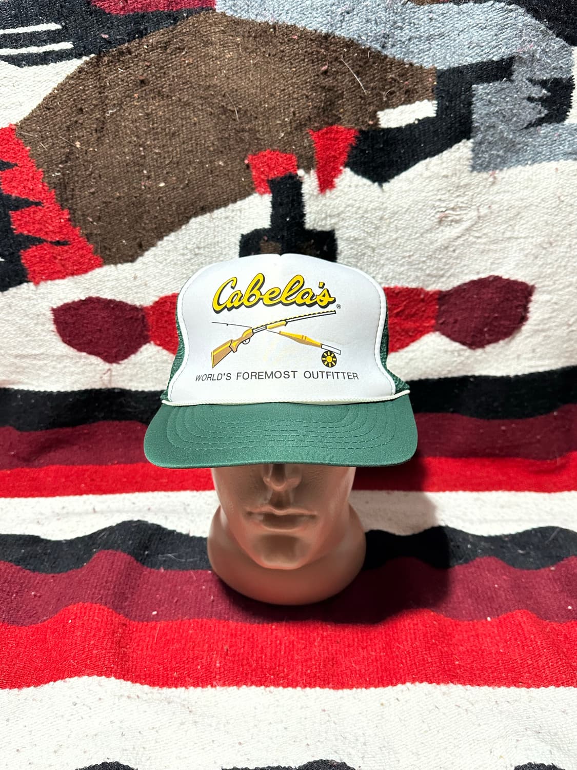 [빈티지] •90s Vintage Cabela’s Trucker Cap 상품이미지1