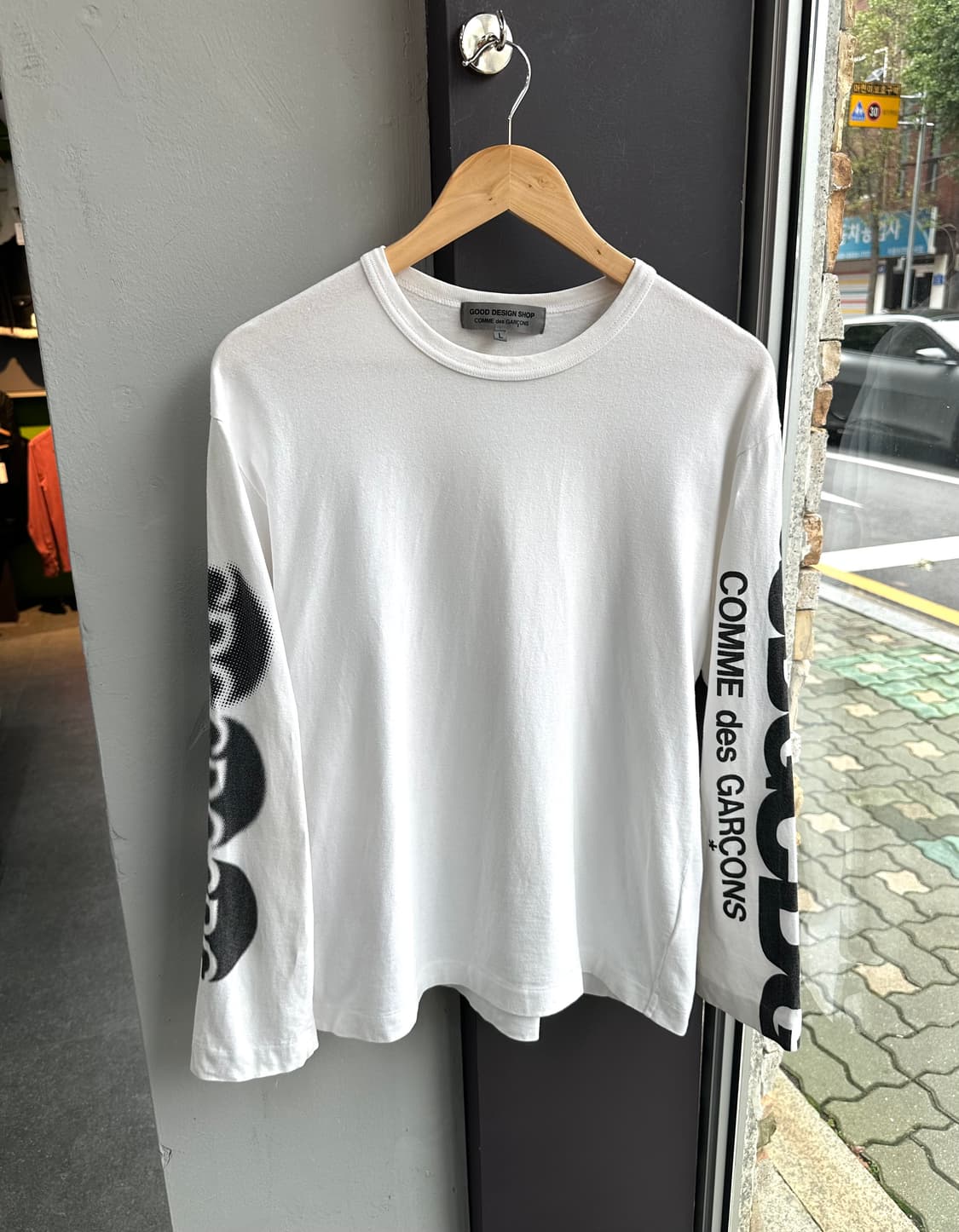 L/ 꼼데가르송 CDG 암프린팅 긴팔 상품이미지2