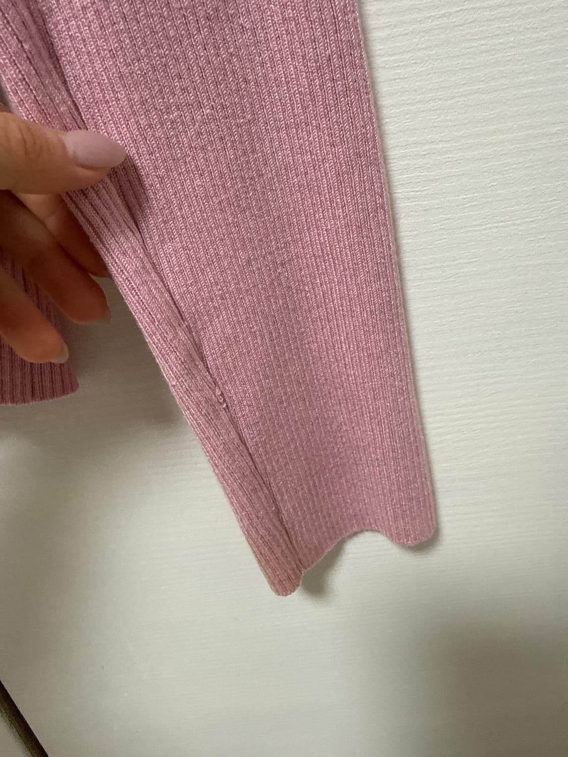 폴로 핑크 니트 상품이미지4