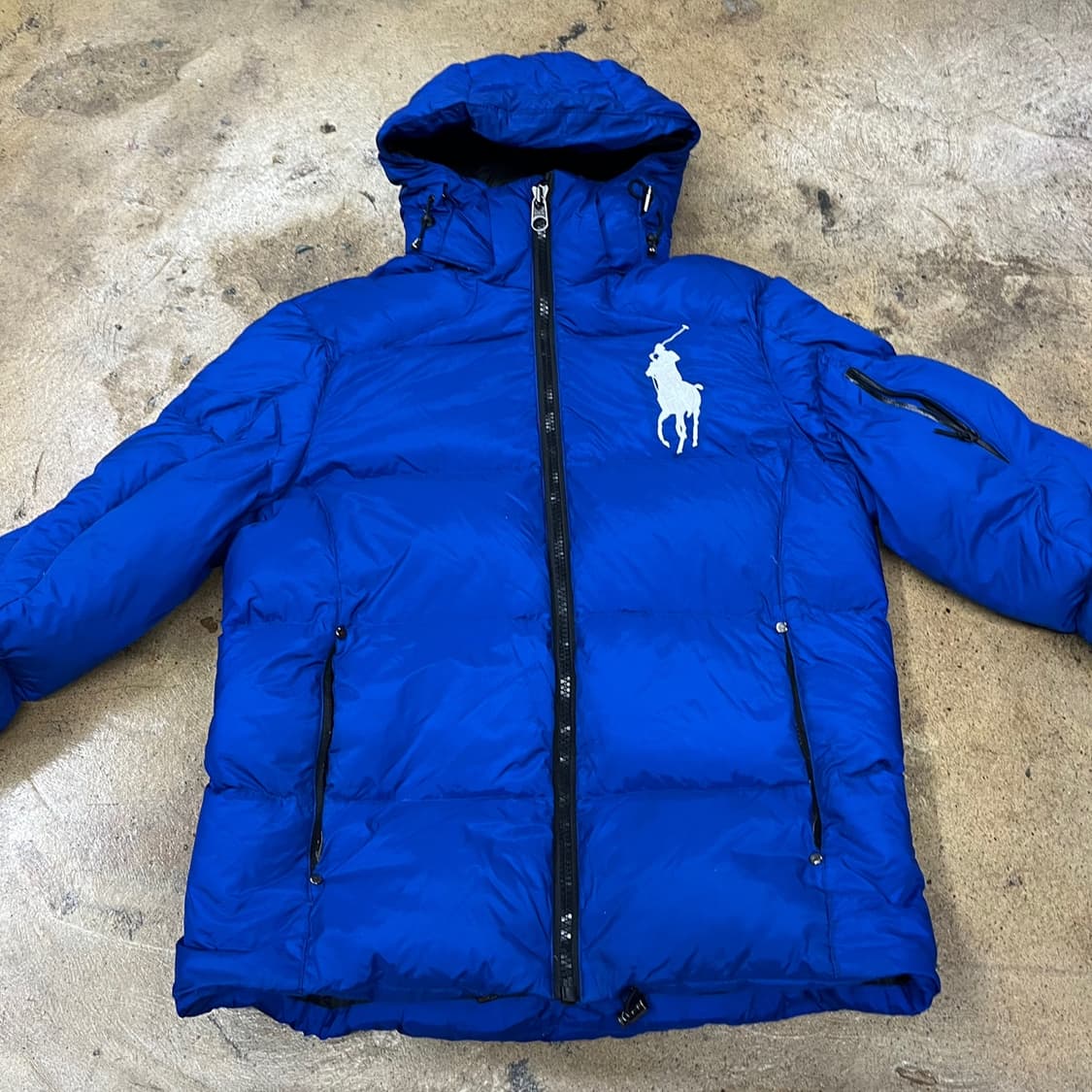 폴로 랄프로렌 블루 빅포니 패딩  상품이미지3