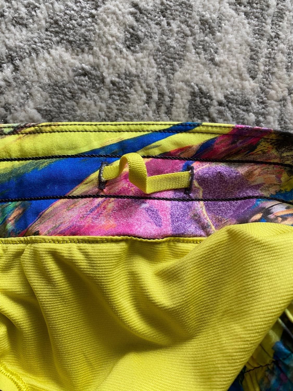 💛룰루레몬Lululemon 아트 패턴 하이퍼포먼스 쇼츠 (사이즈 8 T 상품이미지6