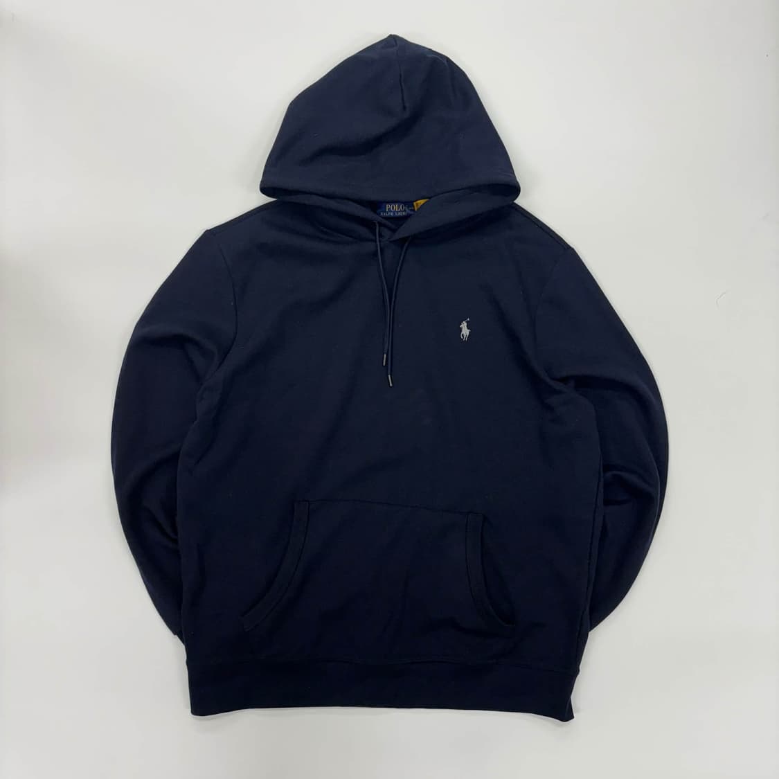 폴로 랄프로렌 신형 큐알택 네이비 맨즈라인 스웨트셔츠 후드티(XL) 상품이미지1