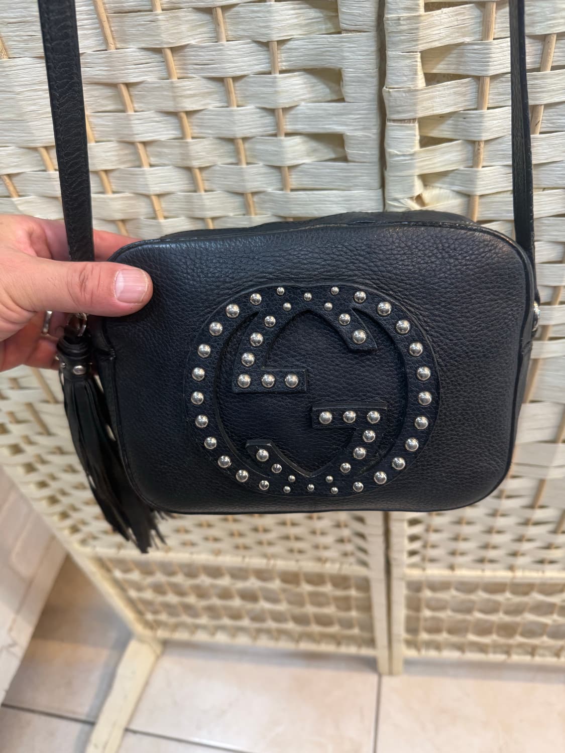 정품 구찌 스터디장식 소호 디스코백 팝니다 상품이미지2