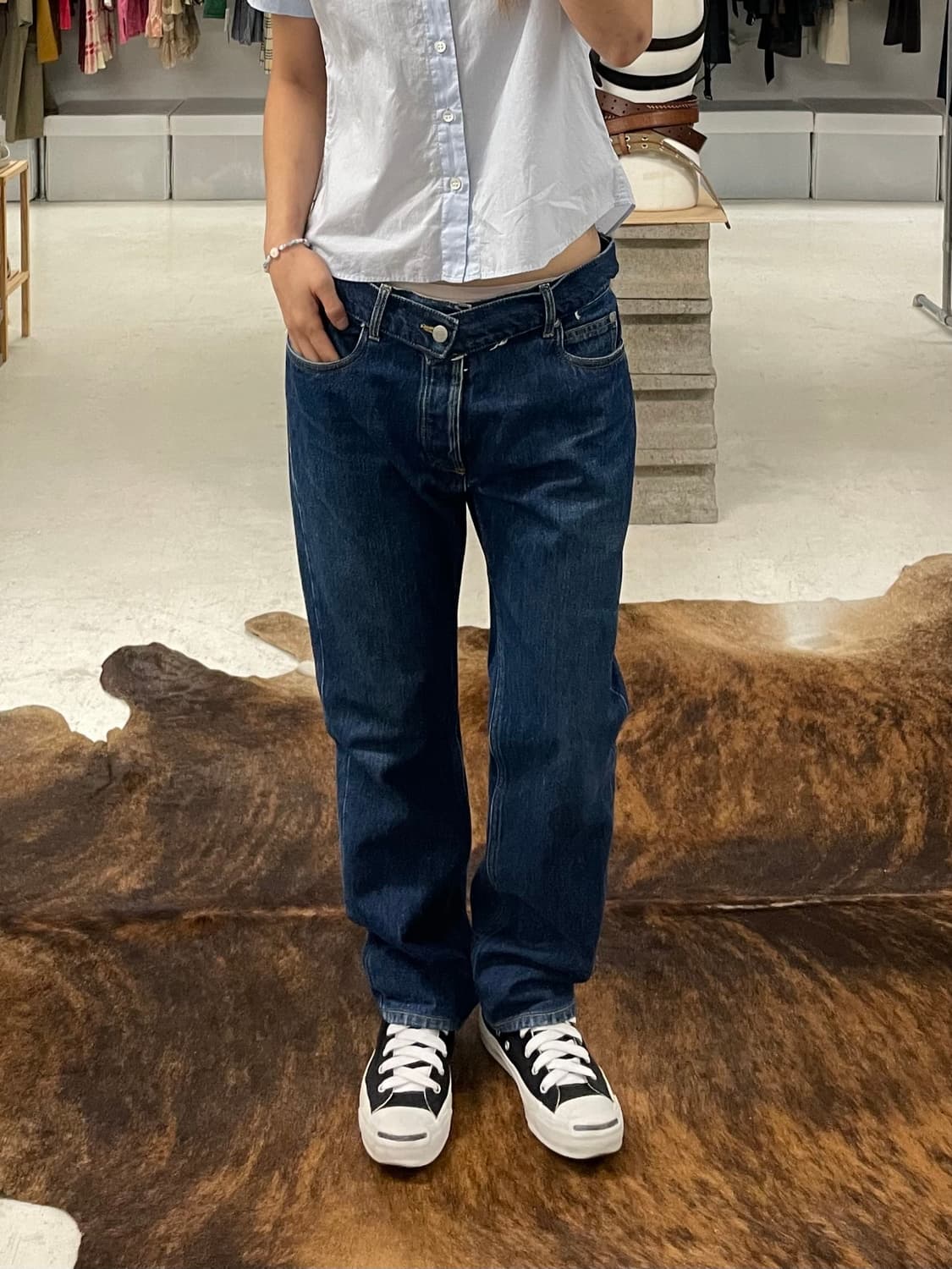 MAISON MARGIELA belted denim 상품이미지1