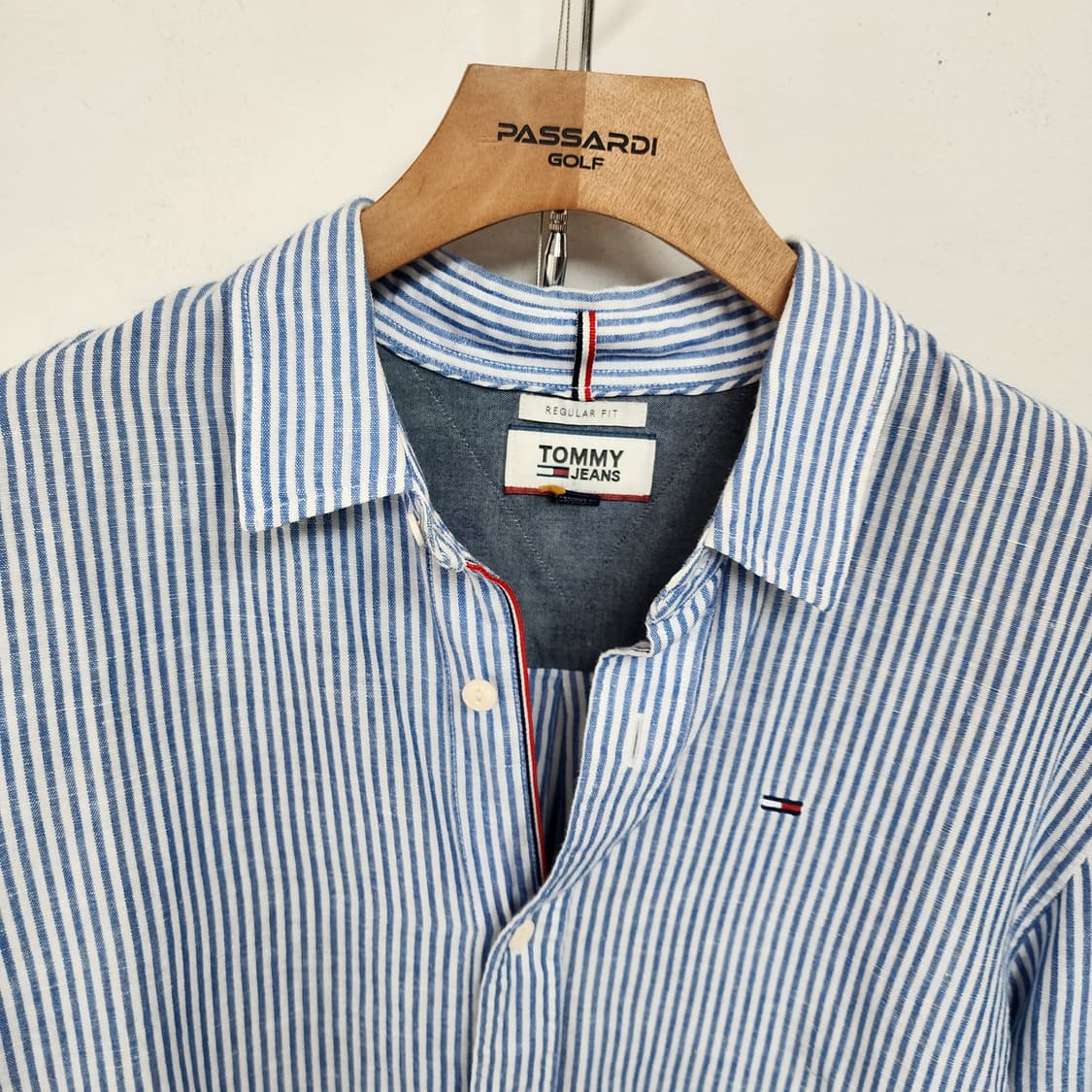 타미힐피거 스트라이프 셔츠 남방 상품이미지2