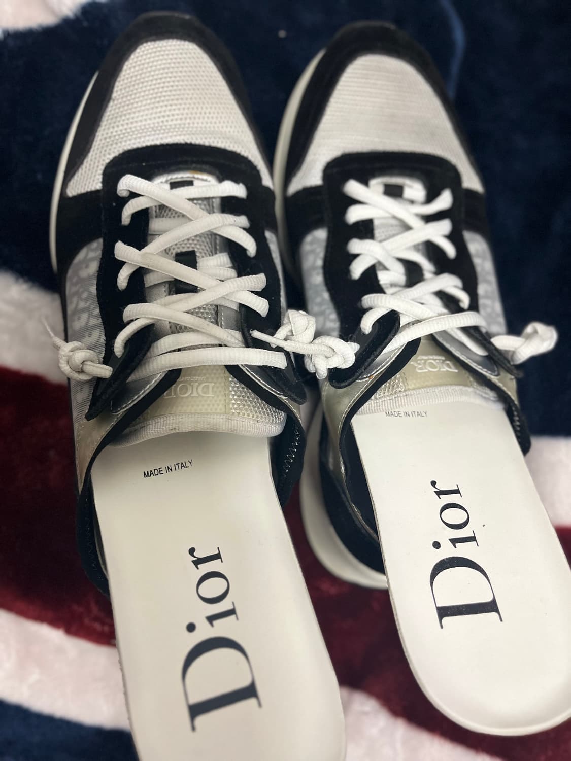 디올 B25 OBLIQUE 스니커즈 42(275) 상품이미지6