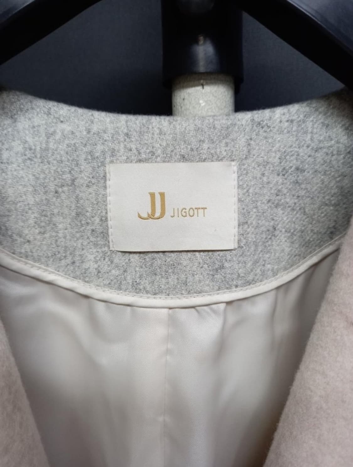 새  JJ JIGOTO 지고트 모 하프 코트 F 상품이미지9