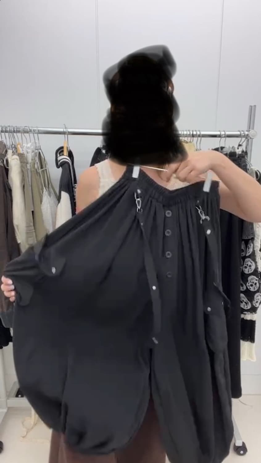 선가든파티 빈티지 펑투케 와방빅사핏 상품이미지2