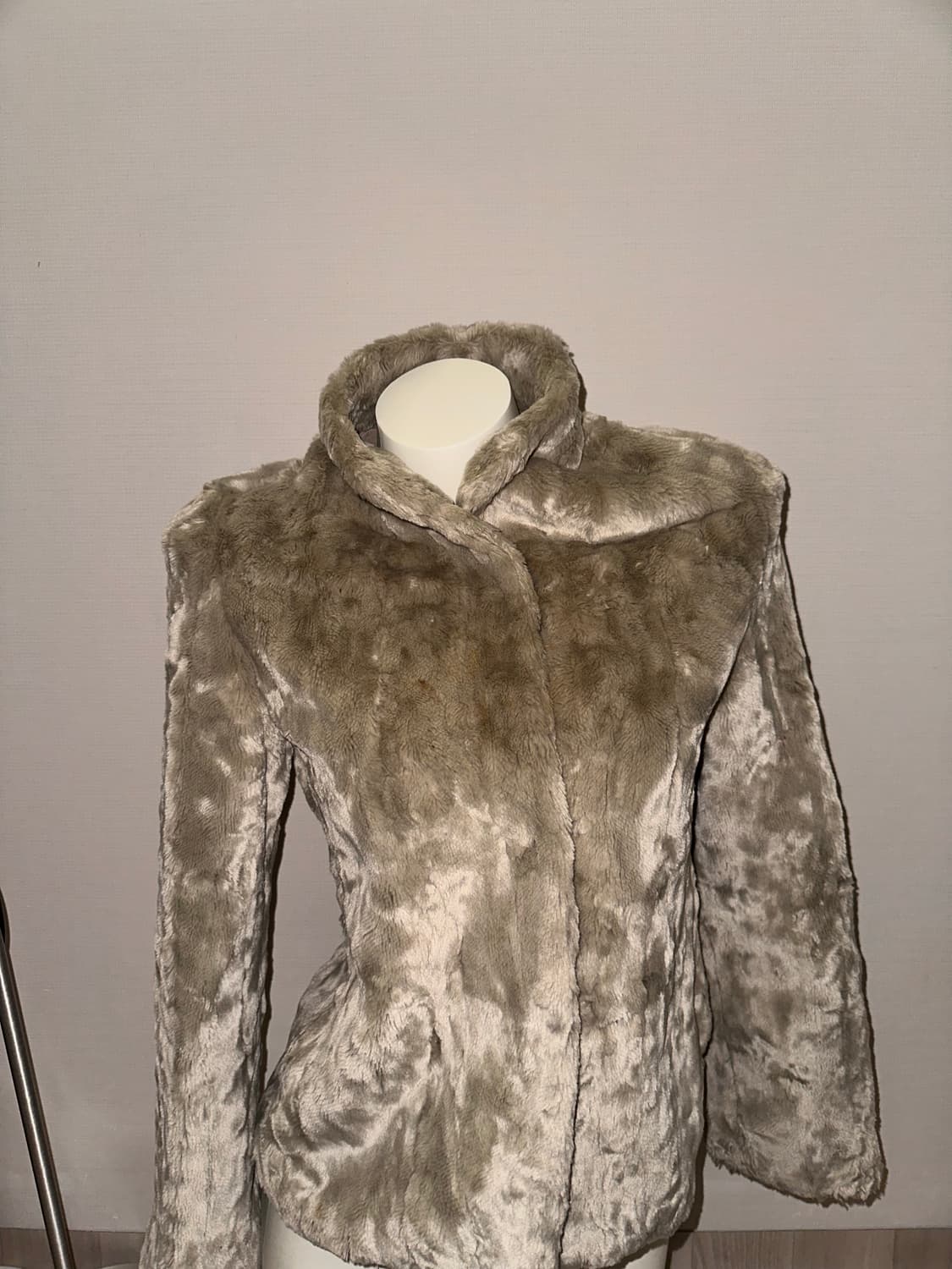 빈티지 민트그레이 퍼자켓 상품이미지6