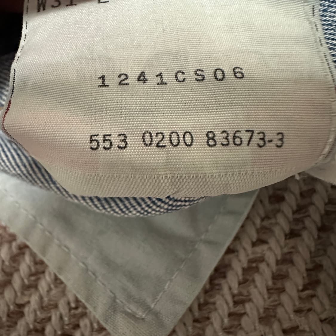 LEVI'S 501 00's usa made denim pants 상품이미지4