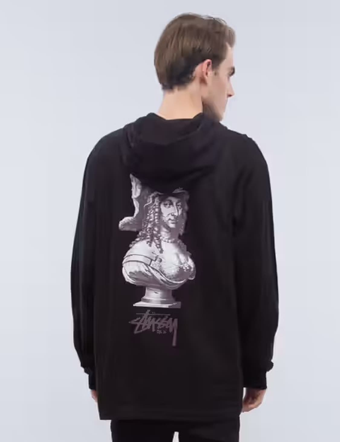 스투시 여인상 후드티 S 상품이미지2