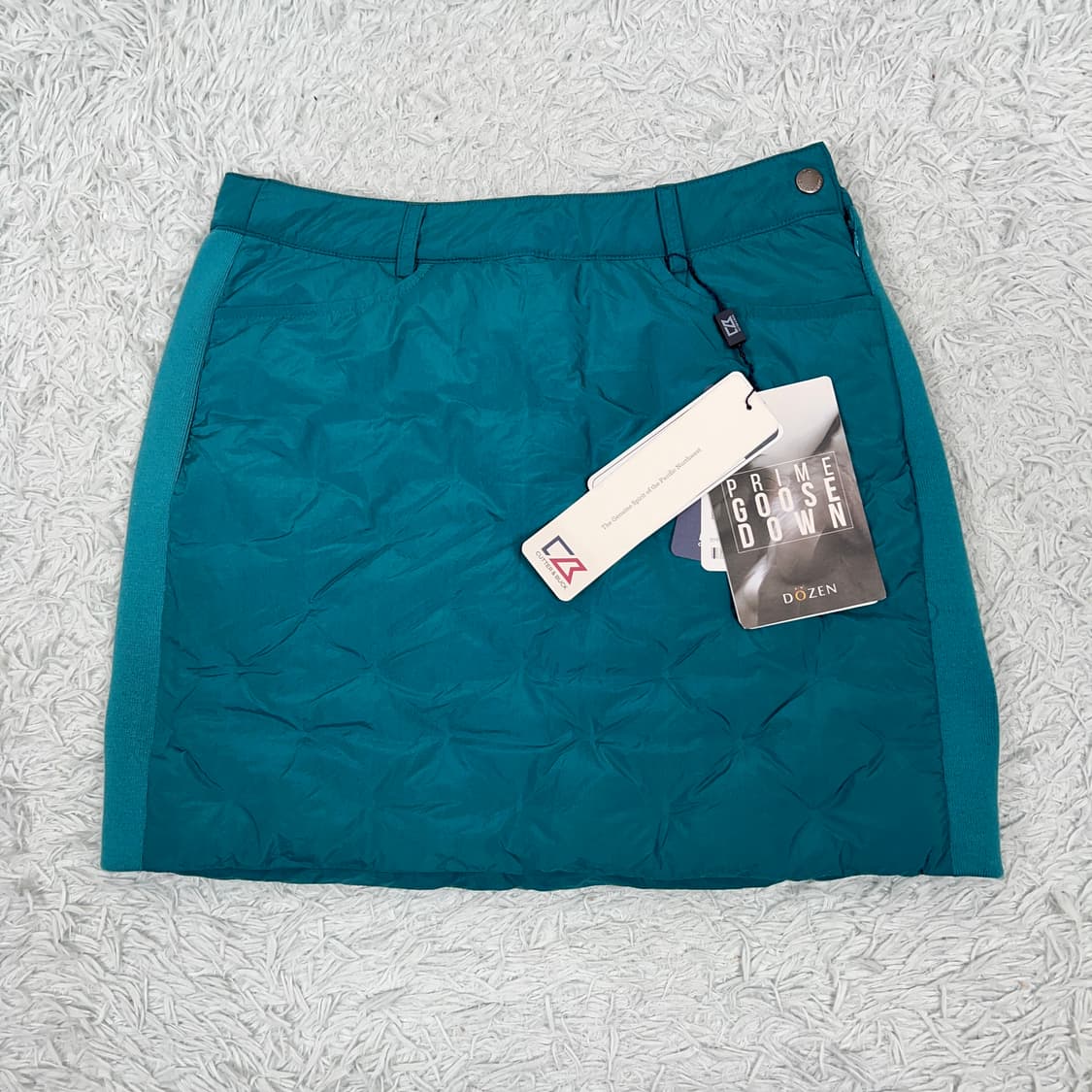 [택상품] 커터앤벅 퀼팅 구스다운 패딩 큐롯스커트 26 상품이미지1