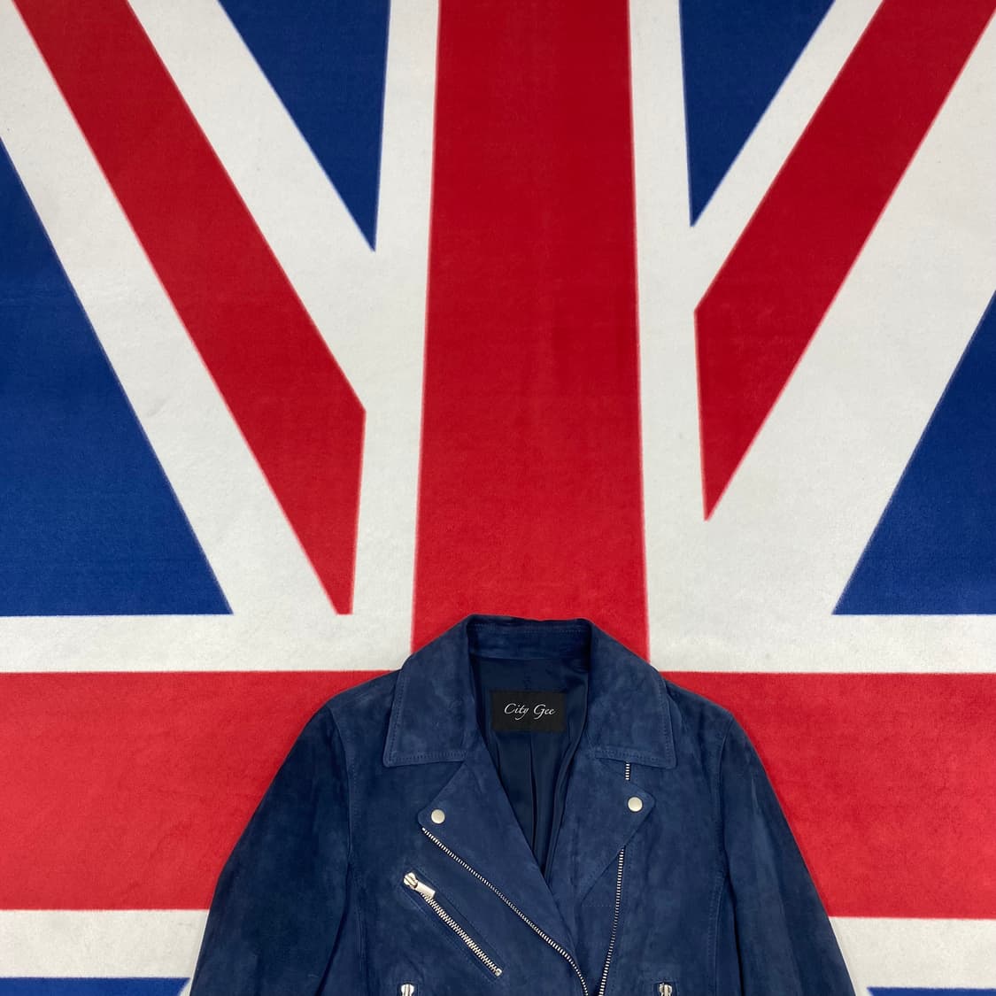 염소가죽 라이더자켓 여성 85 실측 44-55 상품이미지2