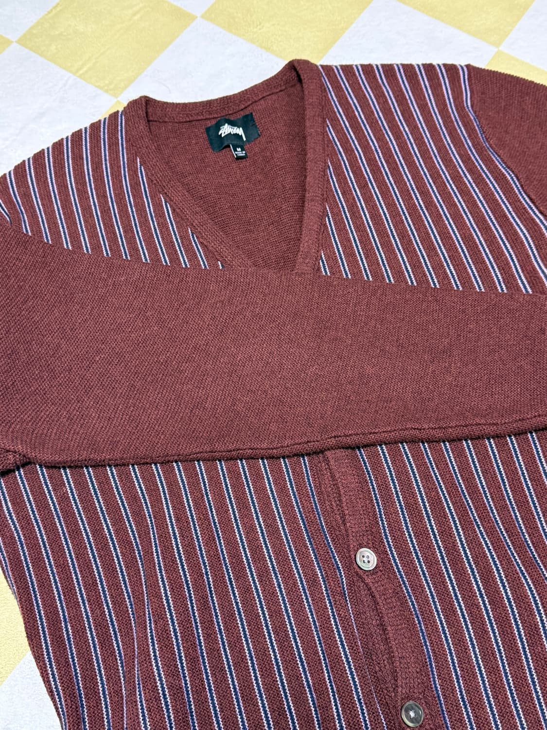 스투시 가디건 M 상품이미지3