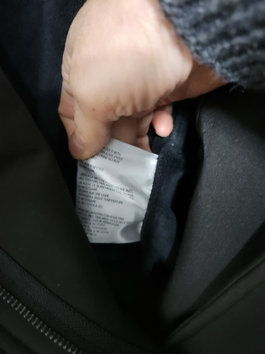 마이클코어스후드 벨트 블랙 트렌치 코트 상품이미지6