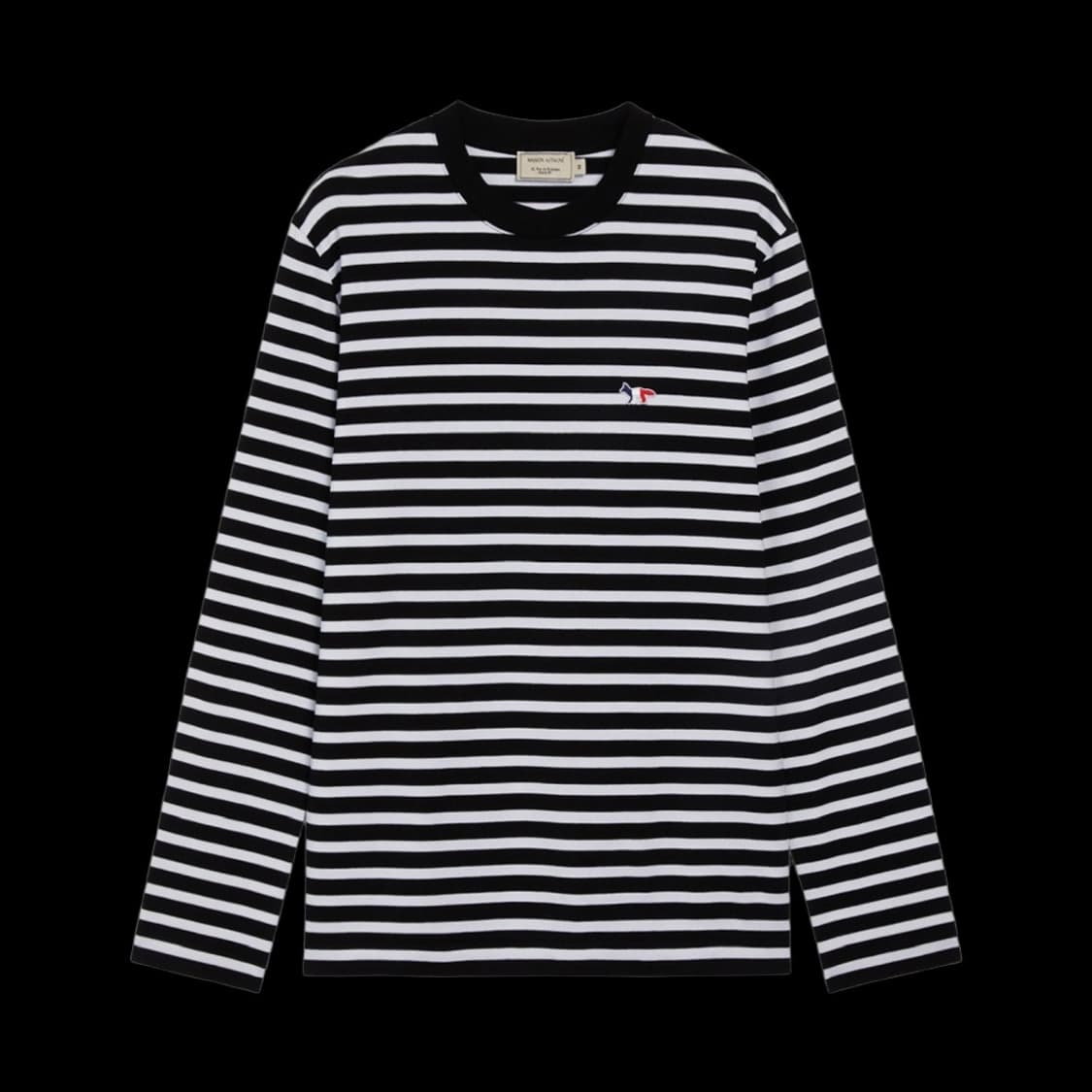 (정품 무료배송)메종키츠네 스트라이프 긴팔티 상품이미지1