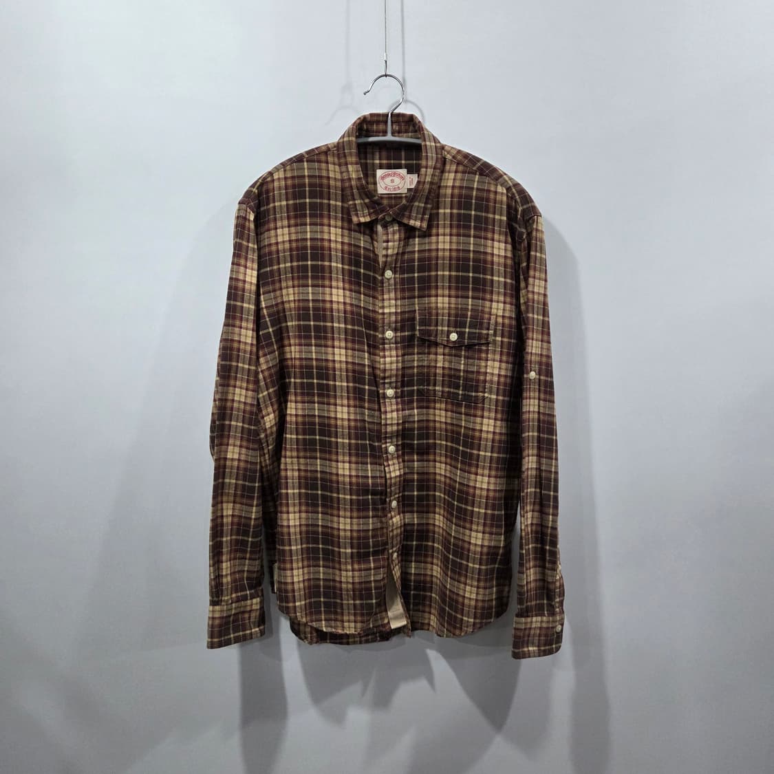 브룩스브라더스 체크셔츠 S 상품이미지1