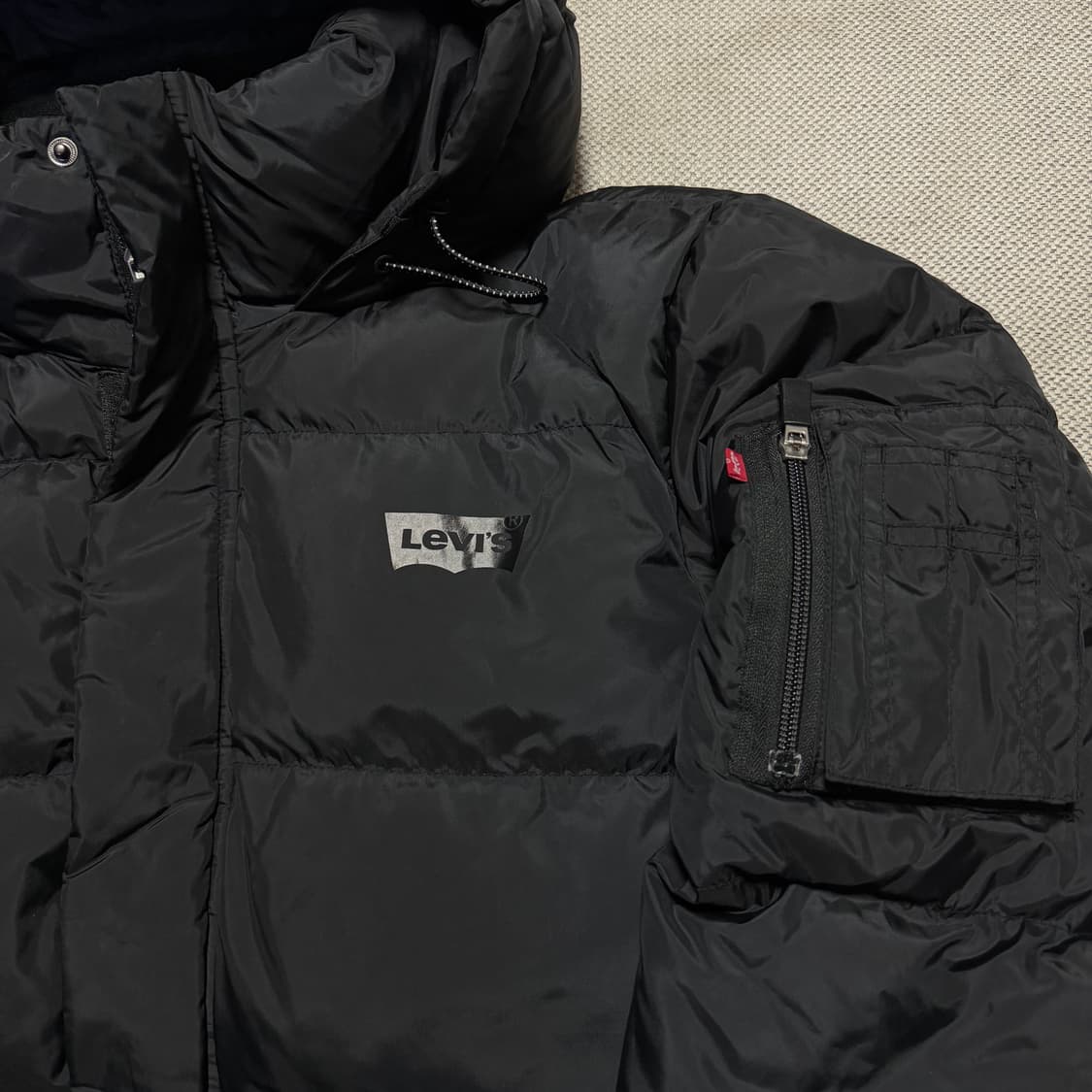 리바이스 블랙라벨 롱 패딩 자켓 상품이미지2