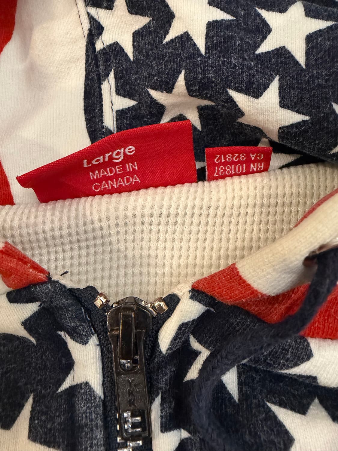 14FW 슈프림 성조기 리플렉티브 후드집업 상품이미지7