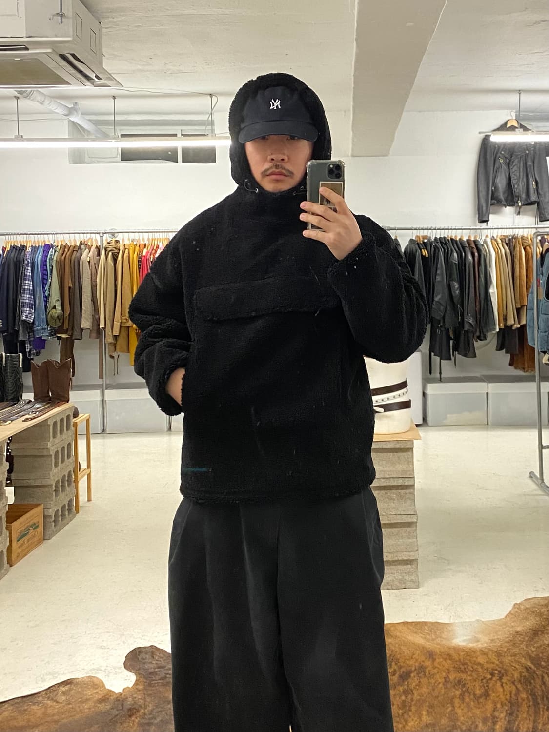 HARE heavy dumble anorak jacket 후리스 아노락 상품이미지2