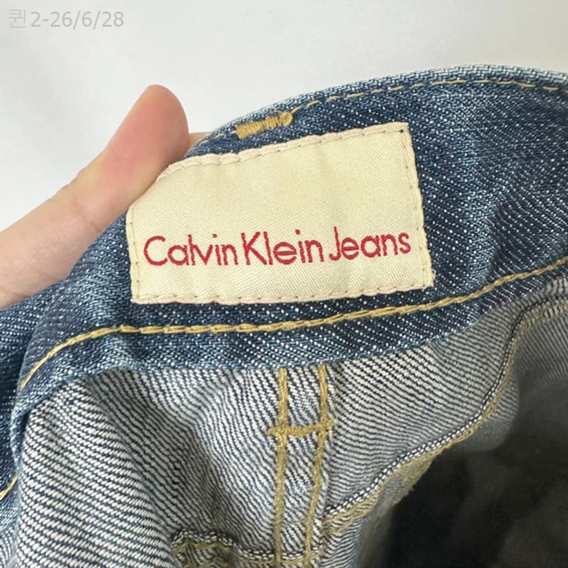 켈빈클라인 남자 데님팬츠 청바지 36인치정도 상품이미지8