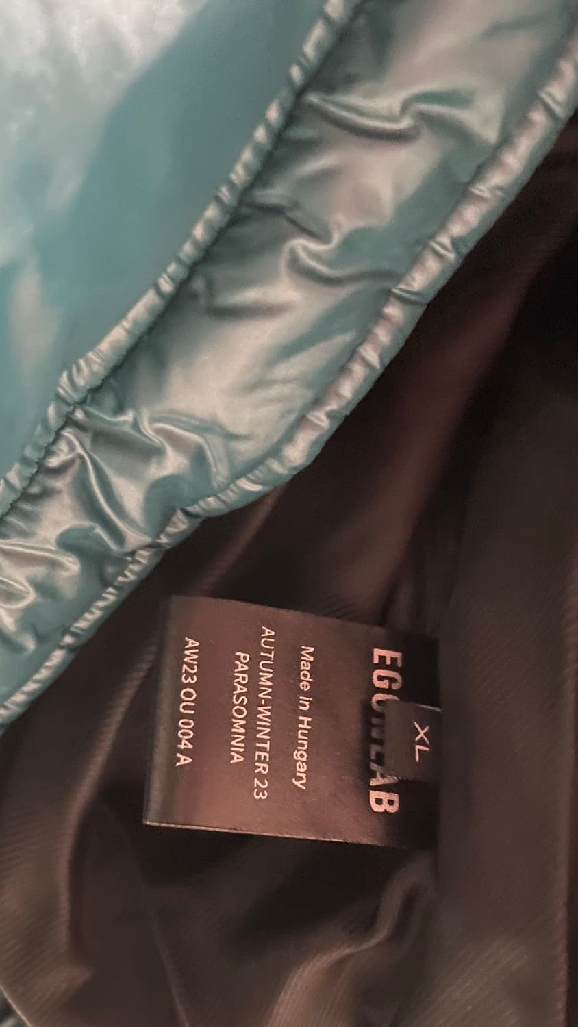 Egonlab puffer jacket 크롭 숏 패딩 상품이미지4