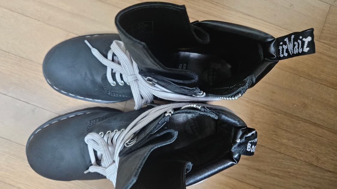 (290)UK10 닥터마틴 릭오웬스 쿼드 솔 스틸토 상품이미지4