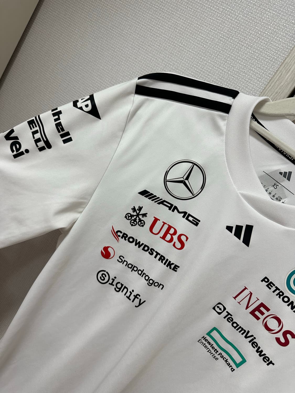 F1 메르세데스 아디다스 긴팔 드라이버 유니폼  상품이미지1