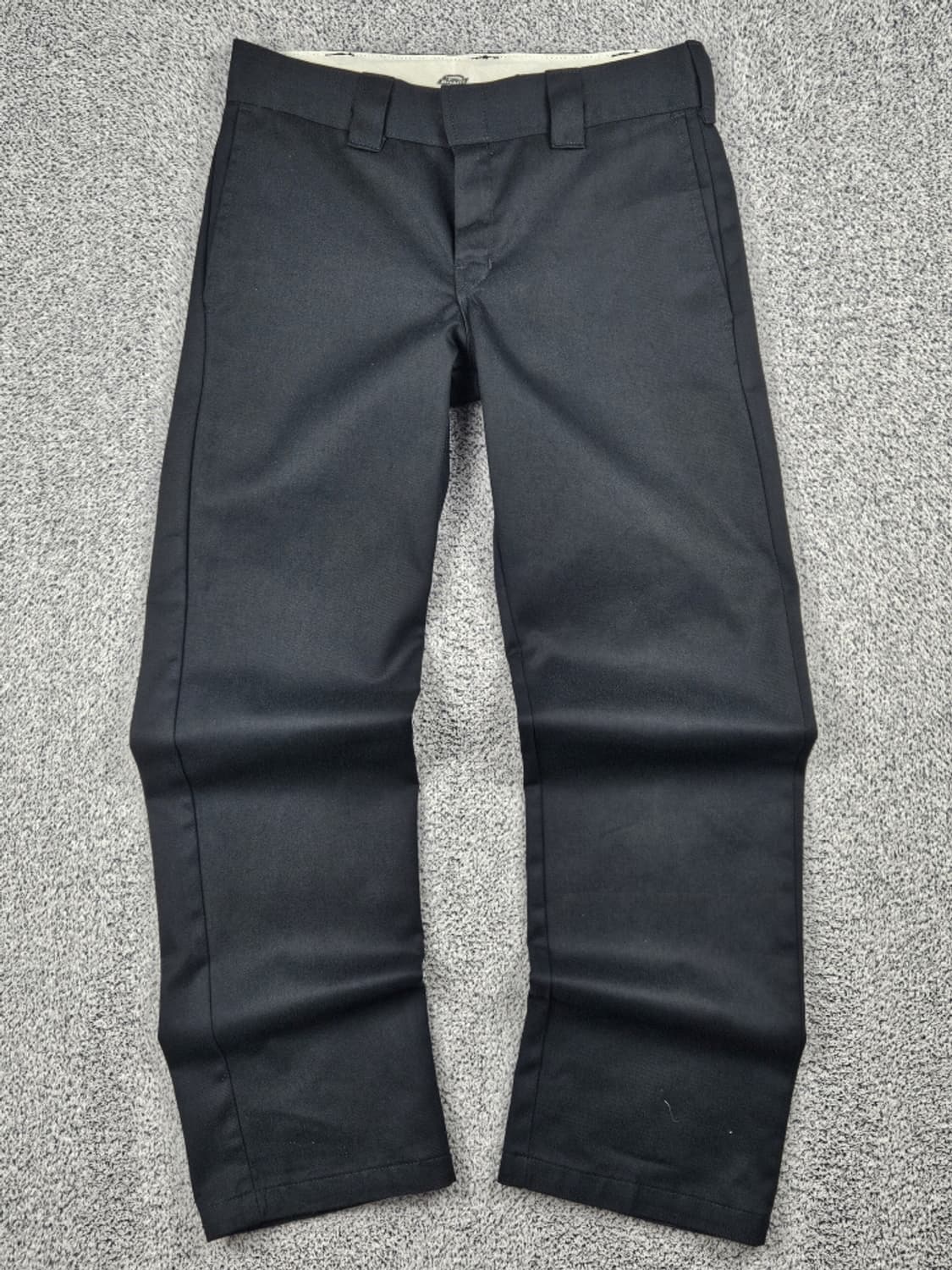 디키즈 베이직 블랙 스트레이트 코튼 팬츠 ( 30X32 )/ 10228 상품이미지2