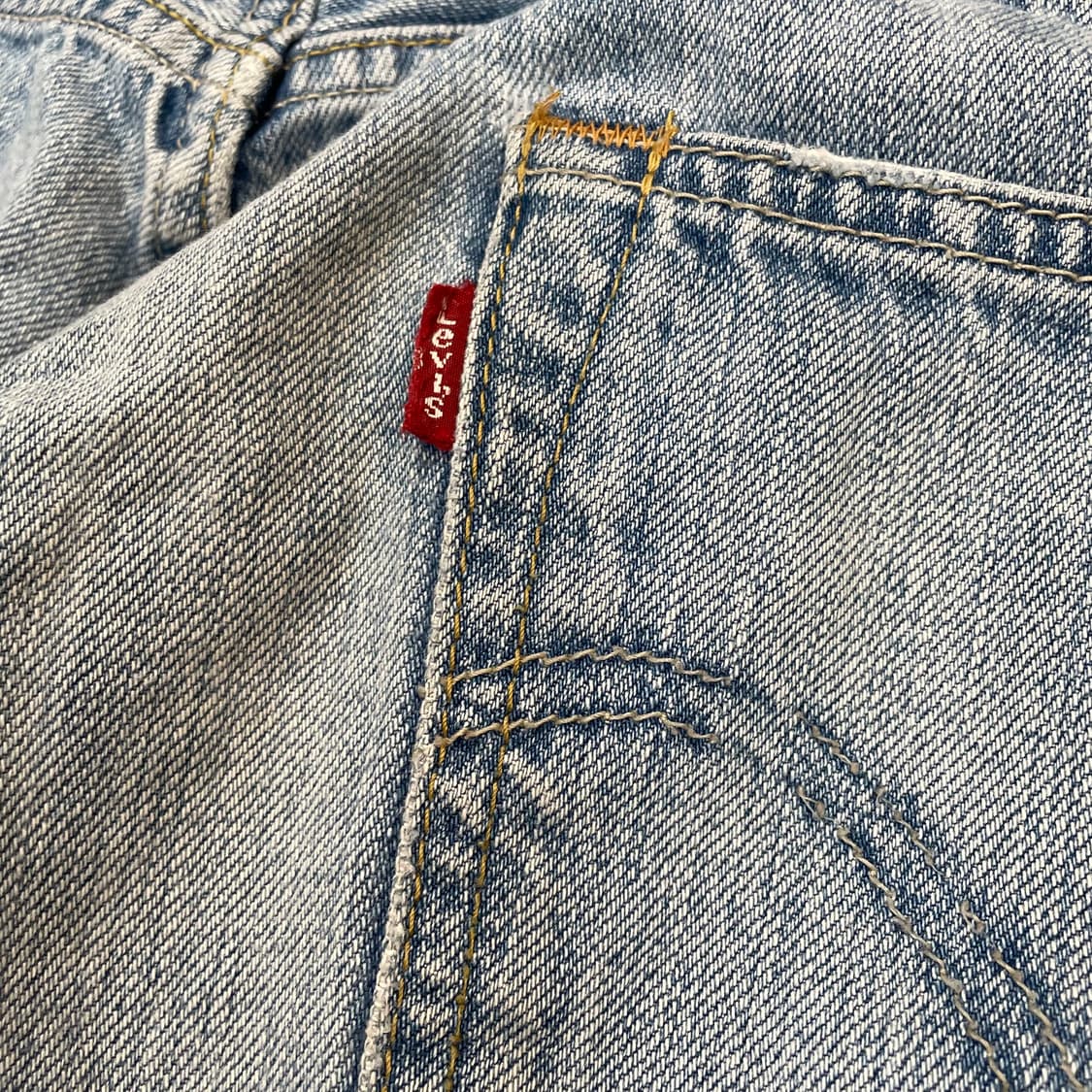 levis japan 503 리바이스 일본판 하프 데님  상품이미지5