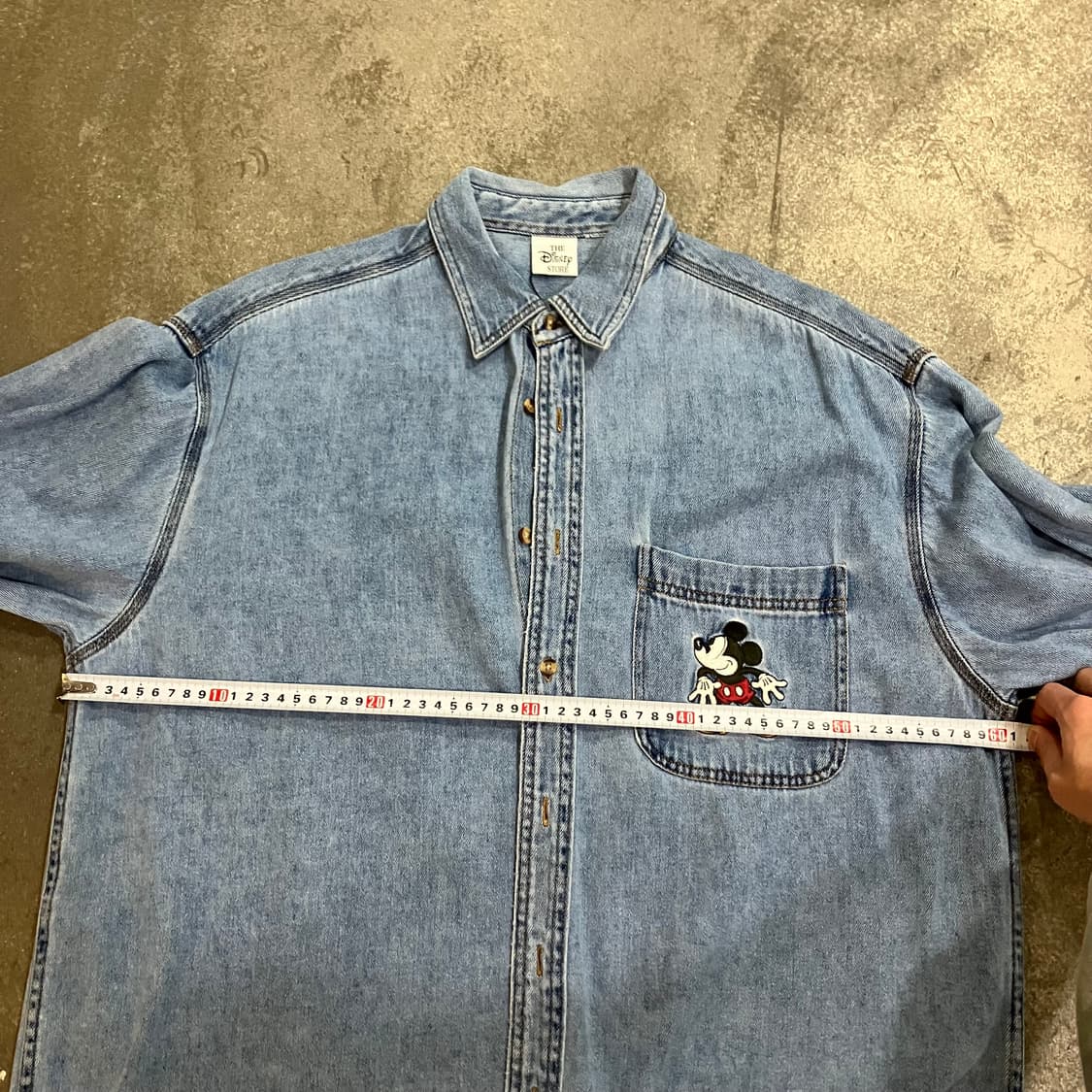 N26 90s 디즈니 미키마우스 데님 청셔츠 상품이미지4