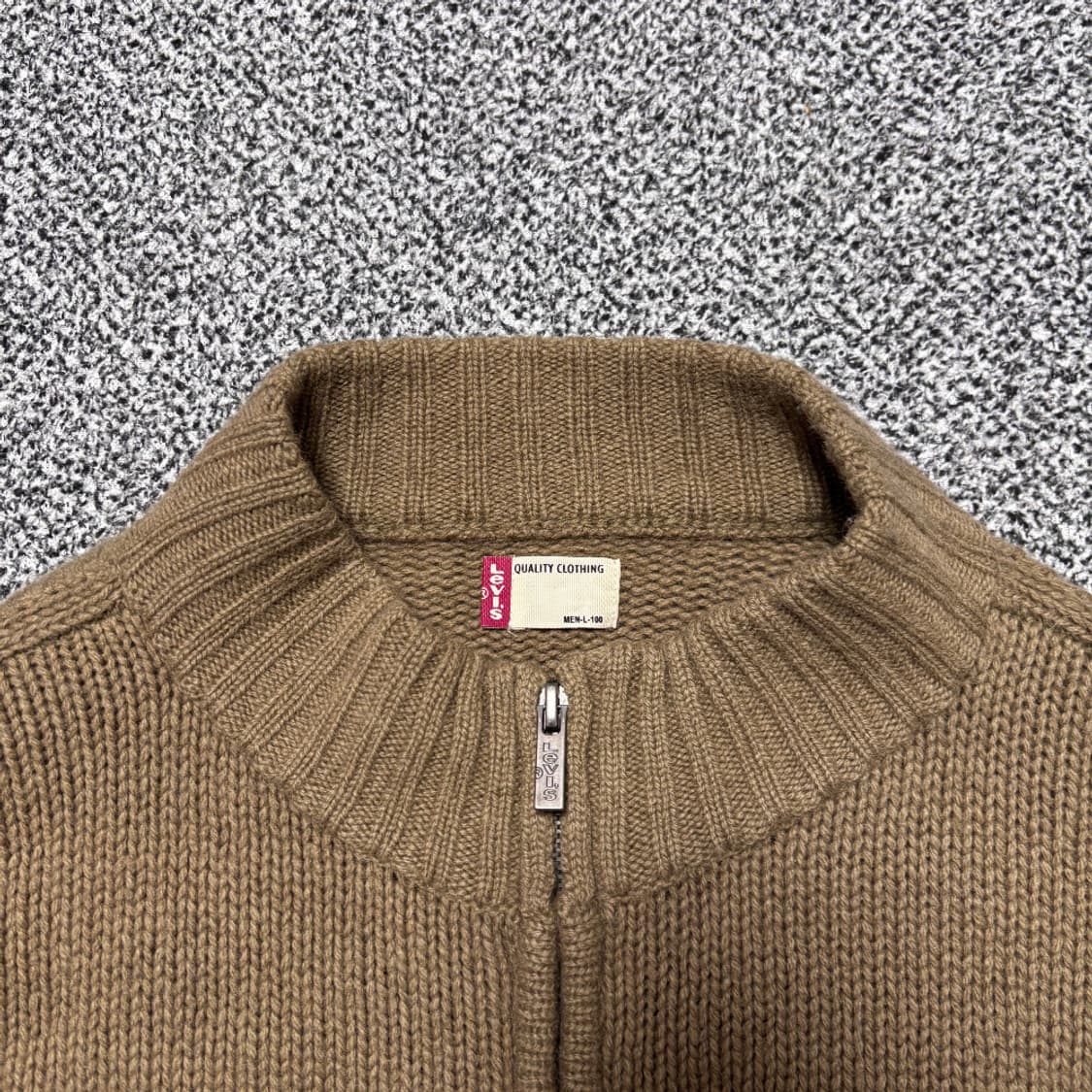 Levis 리바이스 울 니트집업 상품이미지4