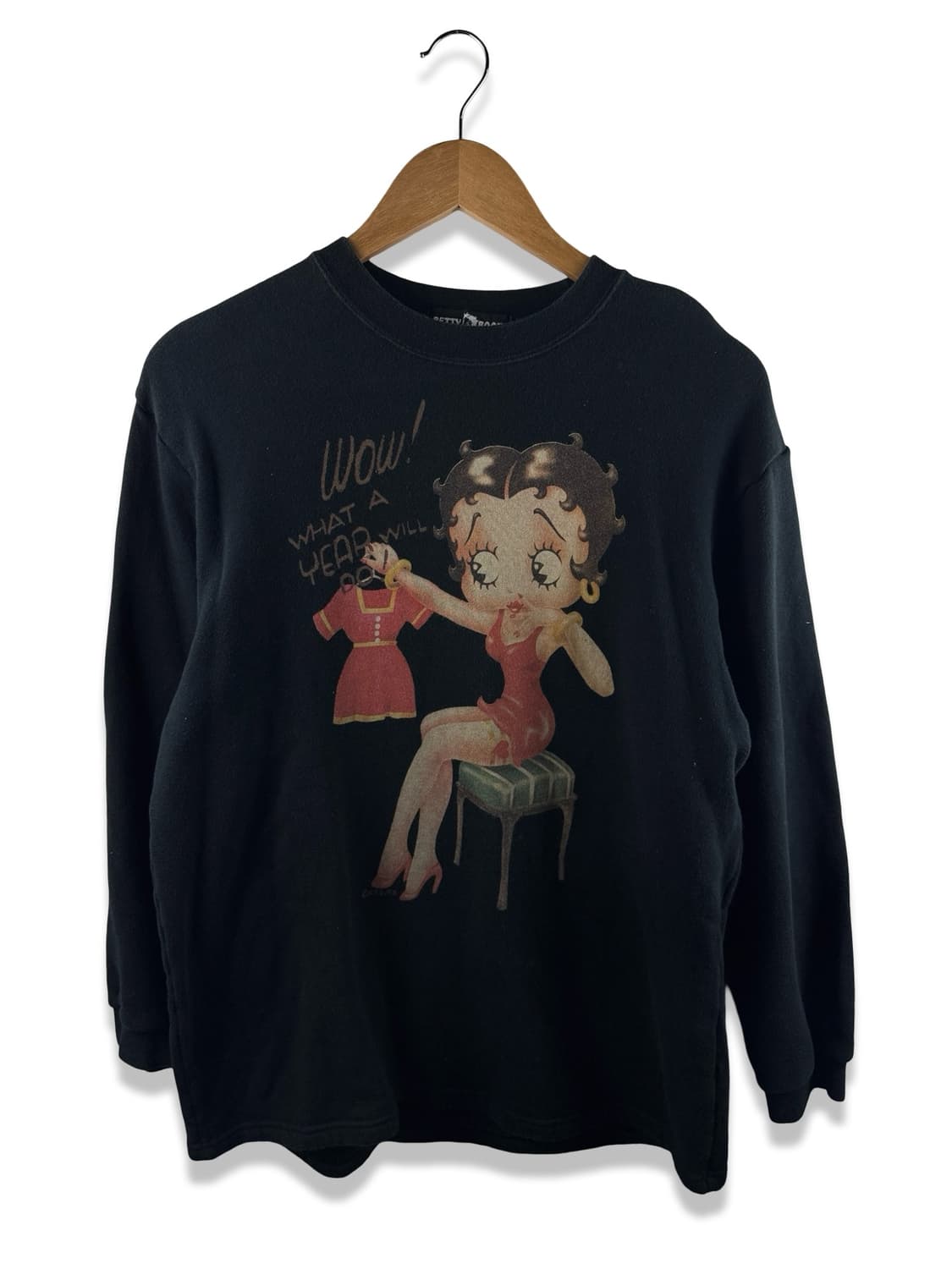 베티붑 올드스쿨 프린팅 맨투맨1972 상품이미지1