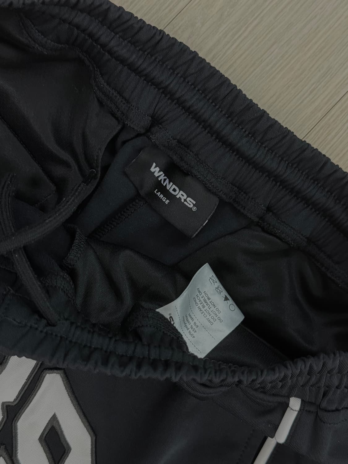 위캔더스 트레이닝 팬츠 블랙 L 상품이미지3