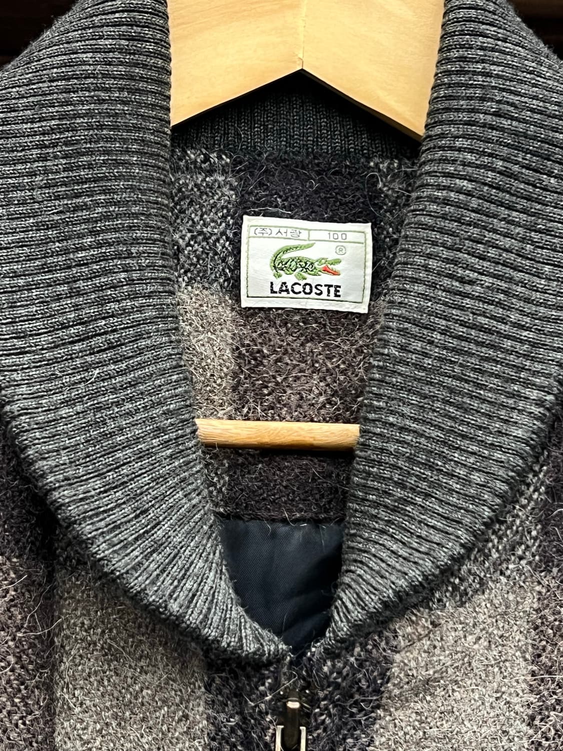 1990s Lacoste 라코스테 울 블루종 자켓 상품이미지6