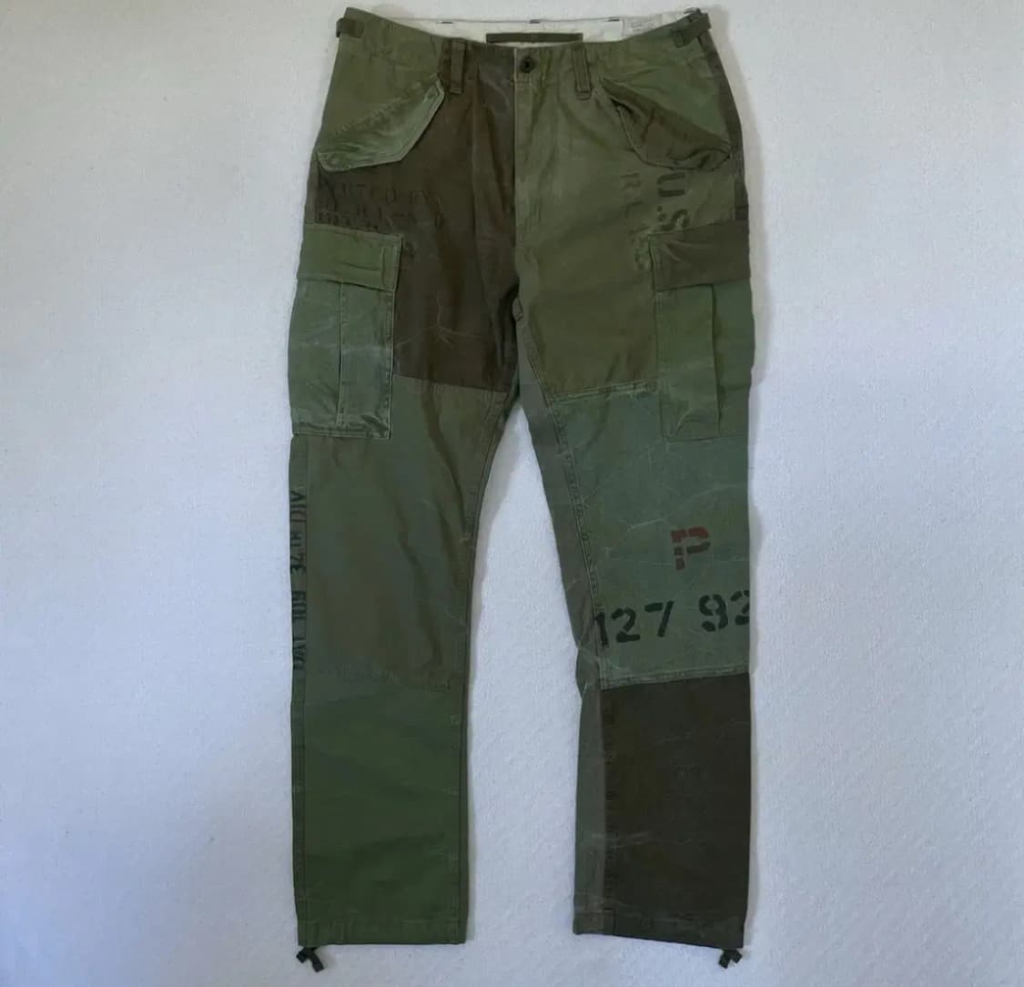 폴로 랄프로렌 패치워크 카고 24fw 상품이미지1