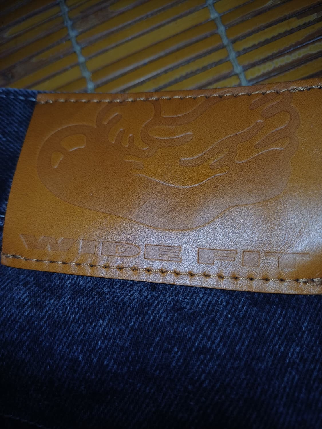 위캔더스 카펜터 데님 와이드 팬츠 m 상품이미지3