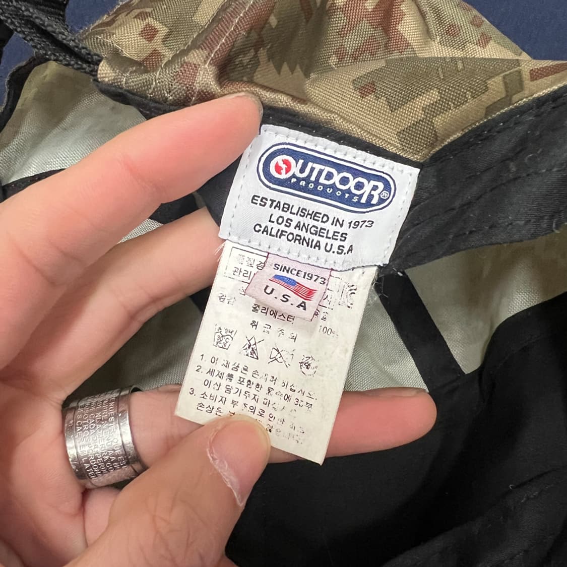 아웃도어 프로덕츠 카모플라쥬 캠프캡 모자 상품이미지4