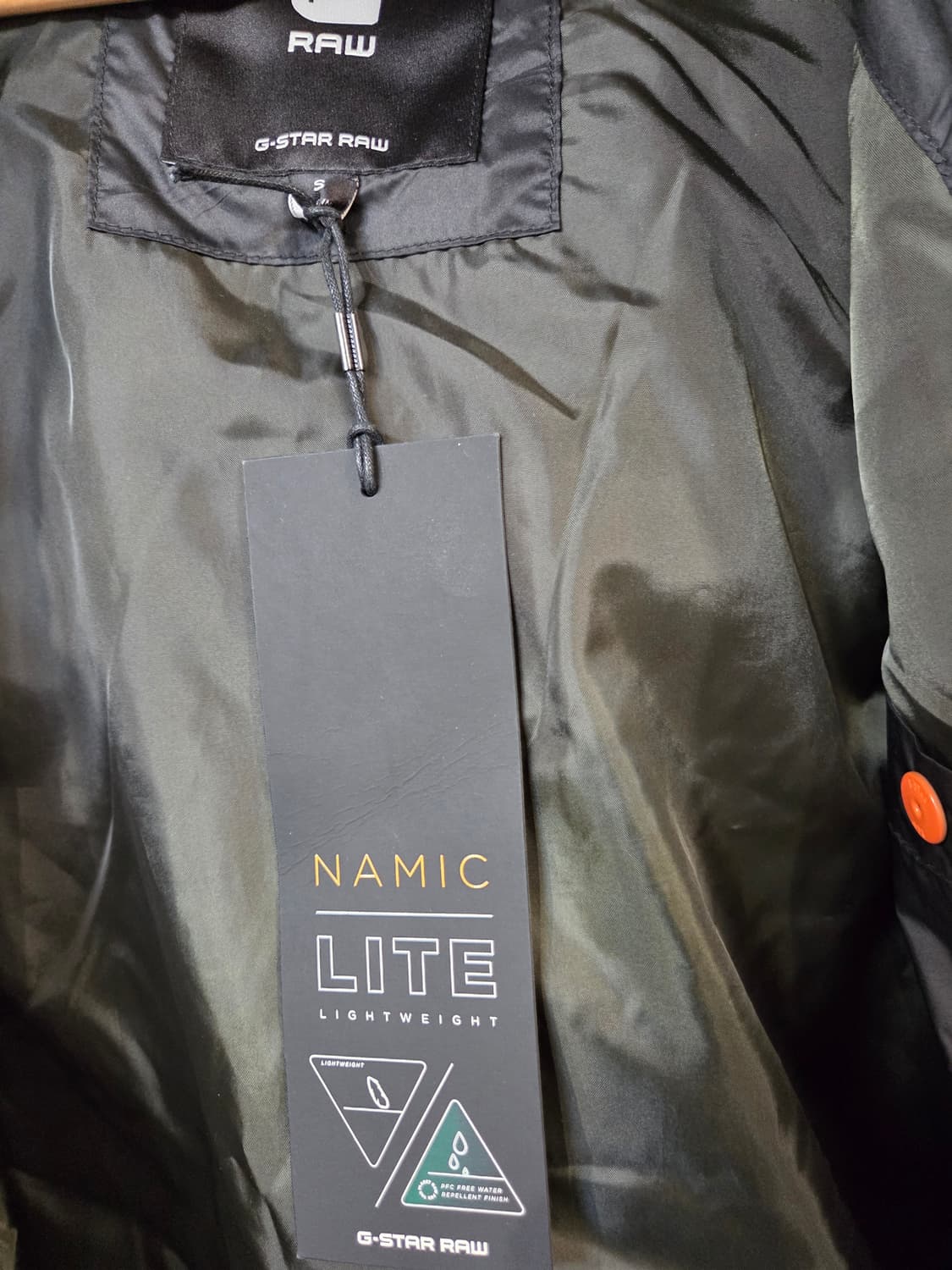 G-Star RAW 블랙 패딩 후드 점퍼 상품이미지10