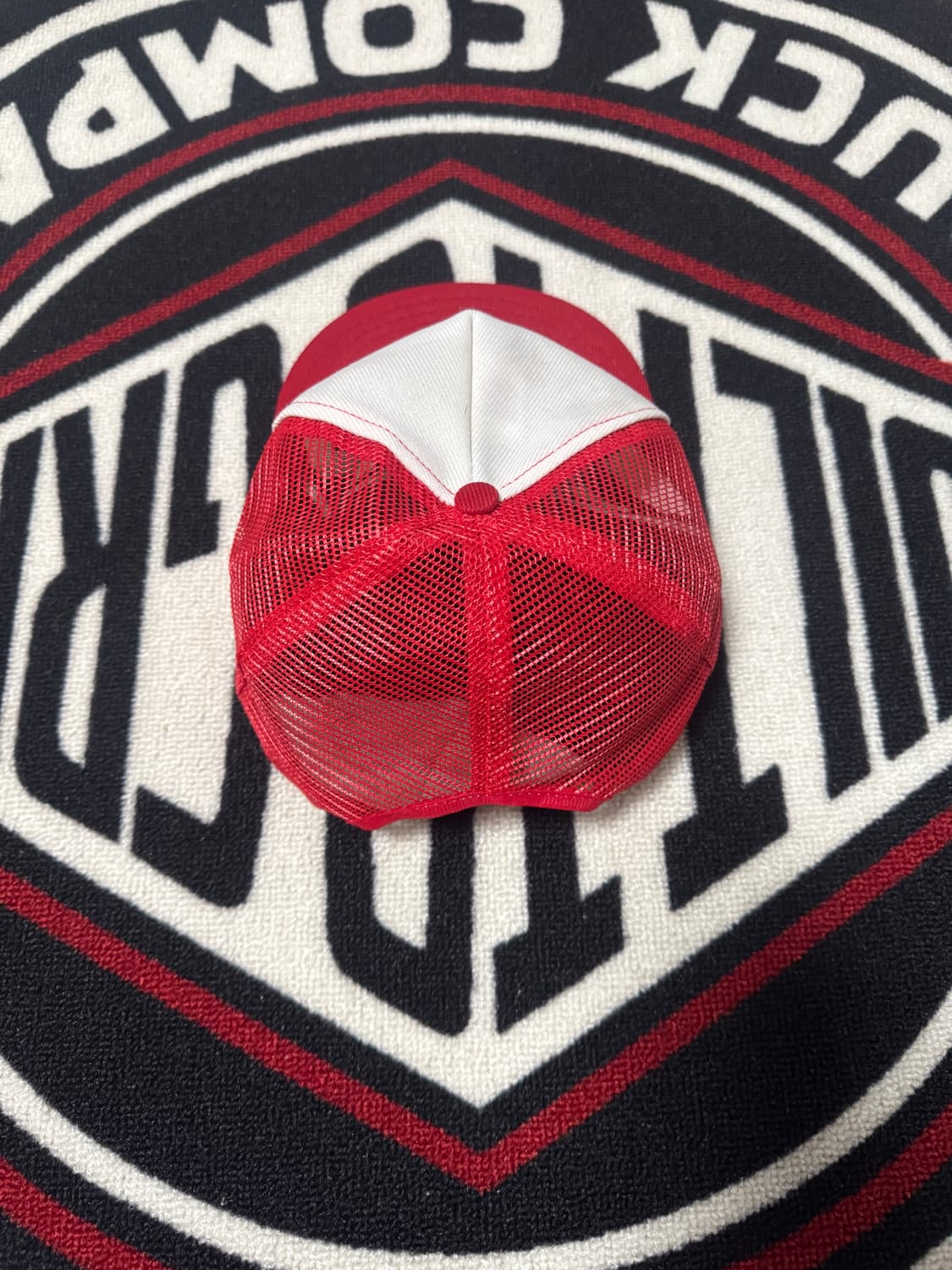 유니로얄 굿리치 하모니 쓰루 퍼포먼스 트러커 메쉬 트러거 햇 화이트 레드 상품이미지4