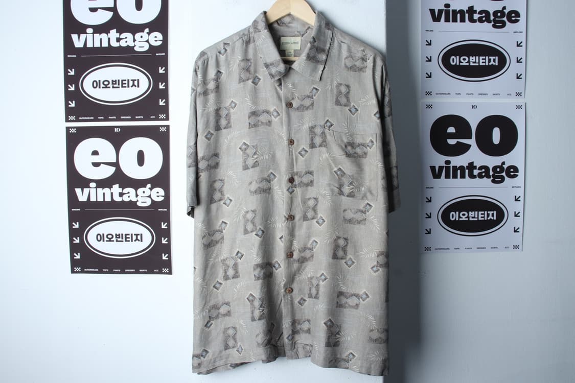 (2XL-3XL) 브랜드빈티지 반팔셔츠 남방 USA 하와이안-H33372 상품이미지2