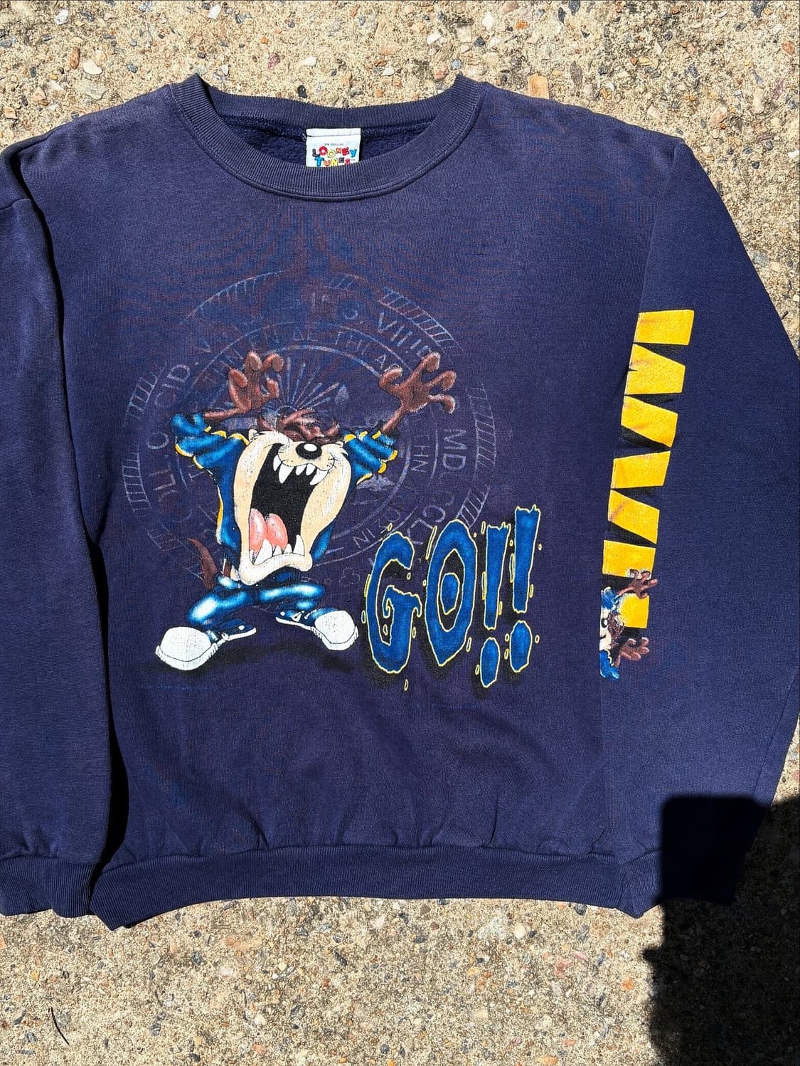 1996 Looney Tunes Taz Sweatshirt 상품이미지4