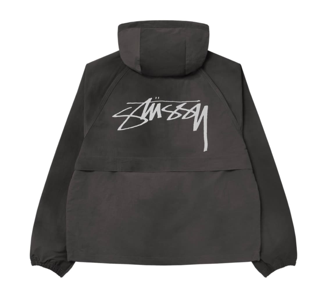 (M)스투시 비치쉘 자켓 블랙 새상품 상품이미지3